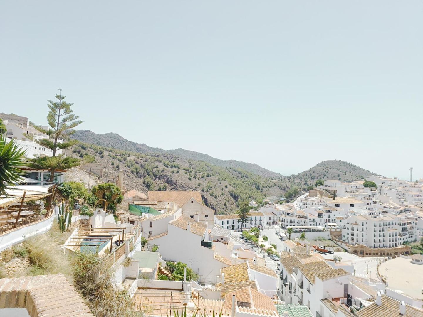 Las Pizarrillas: Tu Hogar En Este Blanco Pueblo Frigiliana Ngoại thất bức ảnh