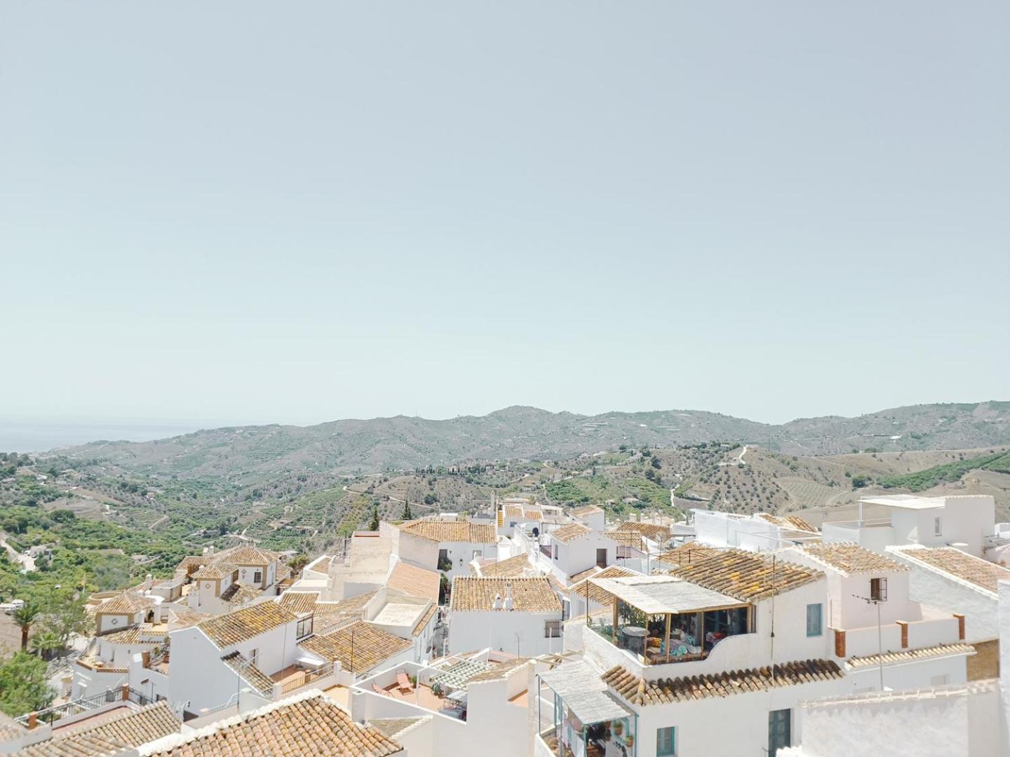 Las Pizarrillas: Tu Hogar En Este Blanco Pueblo Frigiliana Ngoại thất bức ảnh