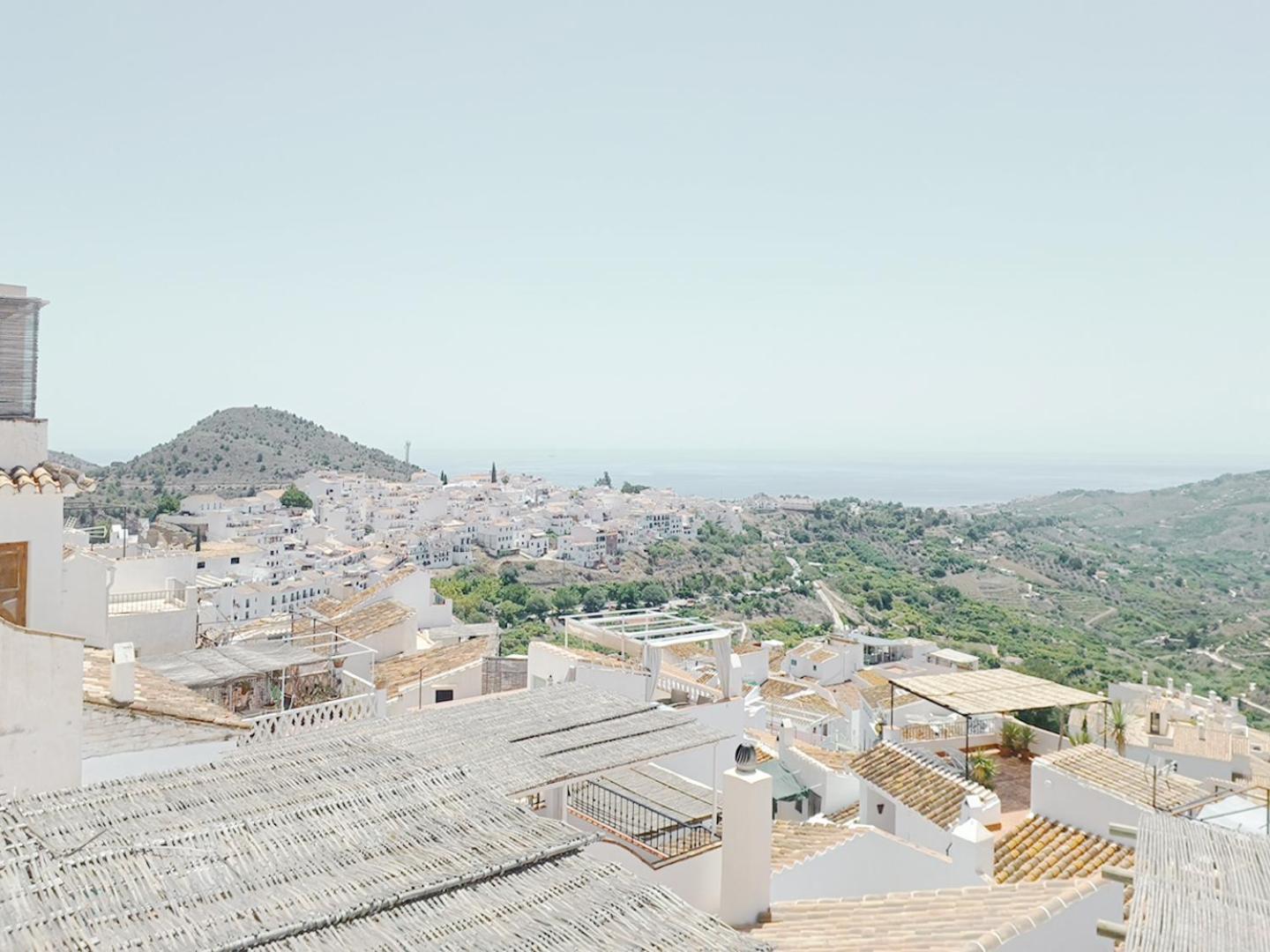 Las Pizarrillas: Tu Hogar En Este Blanco Pueblo Frigiliana Ngoại thất bức ảnh