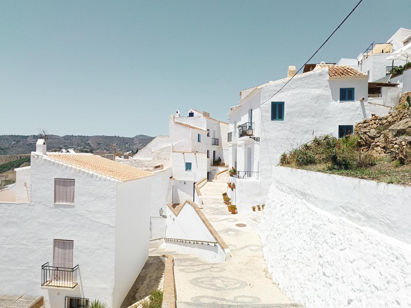 Las Pizarrillas: Tu Hogar En Este Blanco Pueblo Frigiliana Ngoại thất bức ảnh
