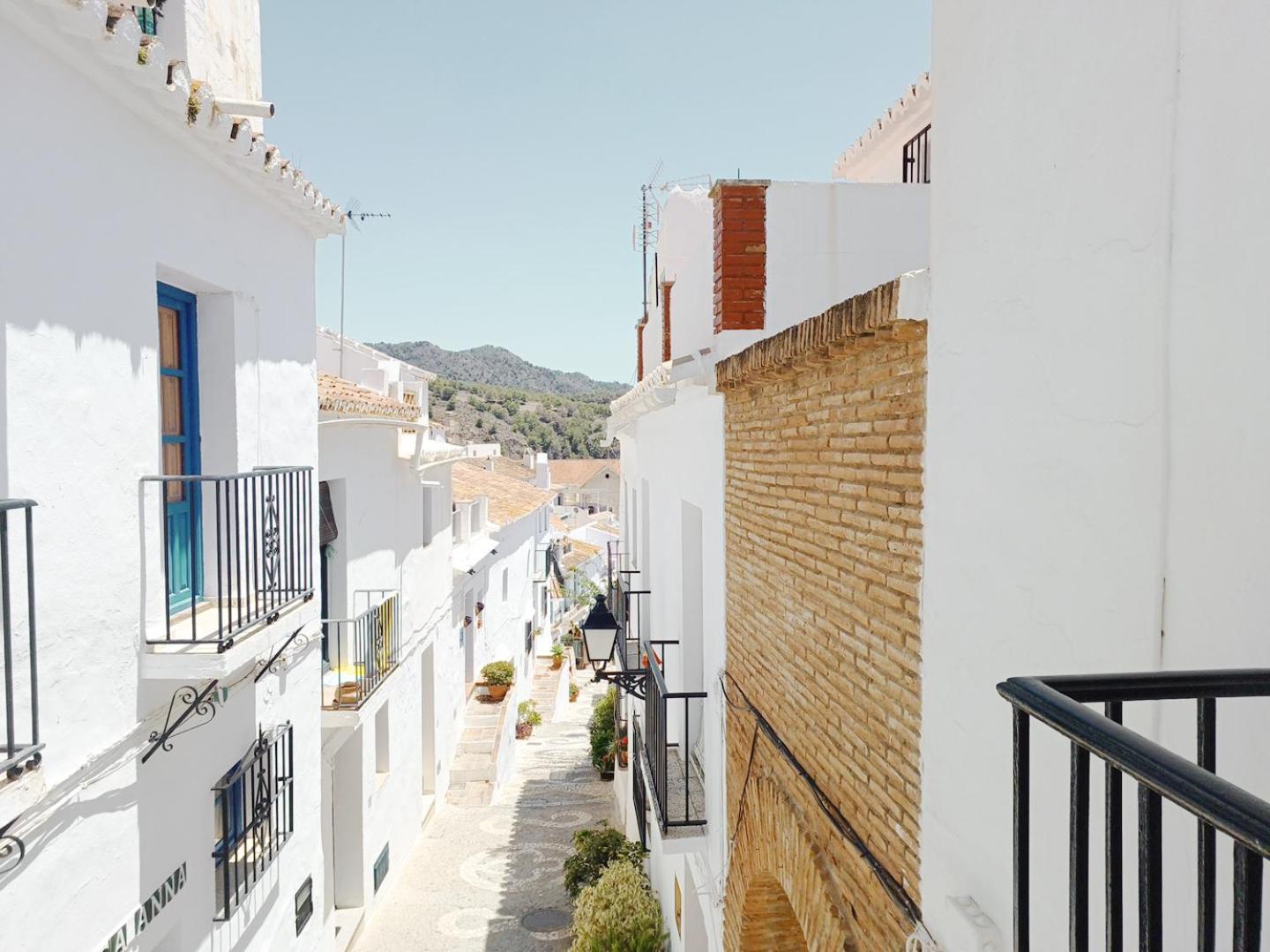 Las Pizarrillas: Tu Hogar En Este Blanco Pueblo Frigiliana Ngoại thất bức ảnh
