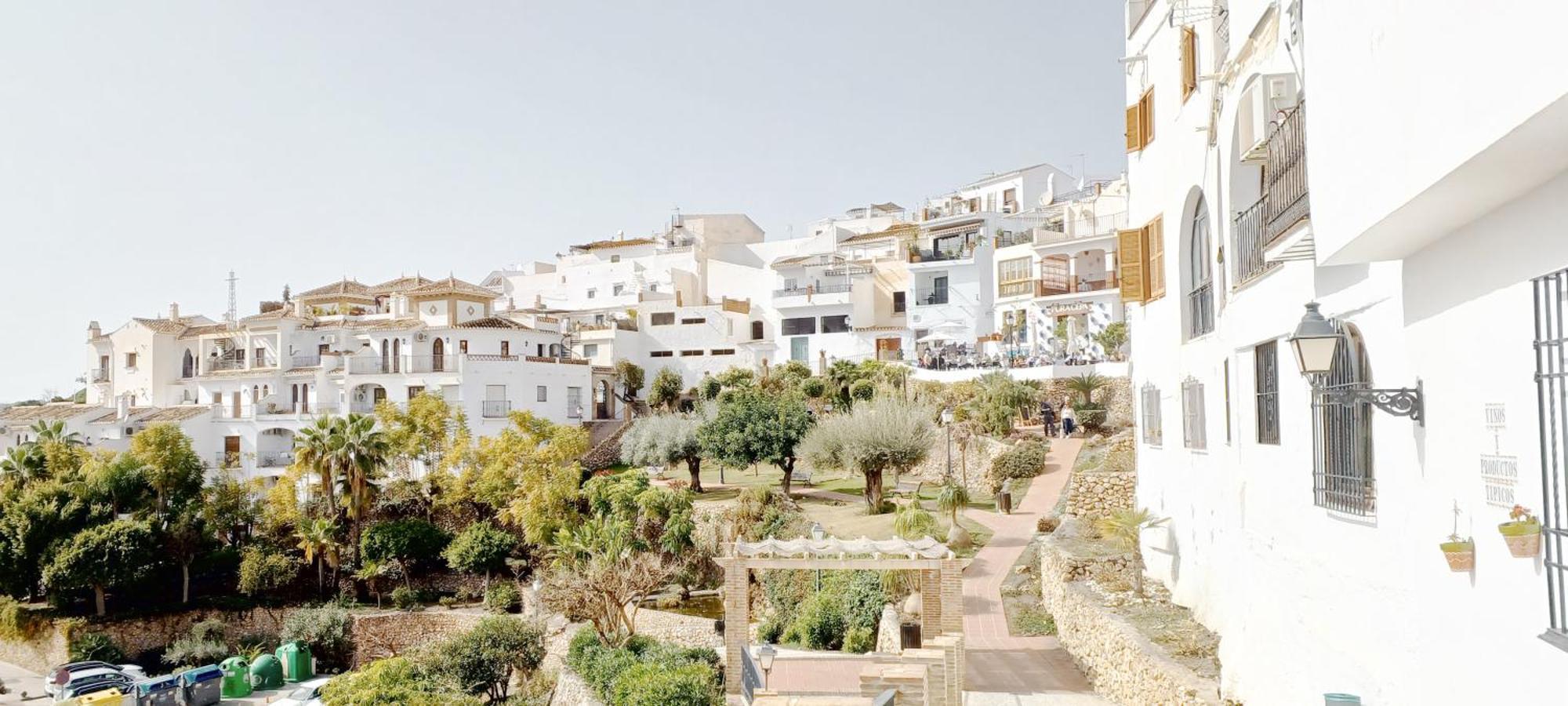 Las Pizarrillas: Tu Hogar En Este Blanco Pueblo Frigiliana Ngoại thất bức ảnh