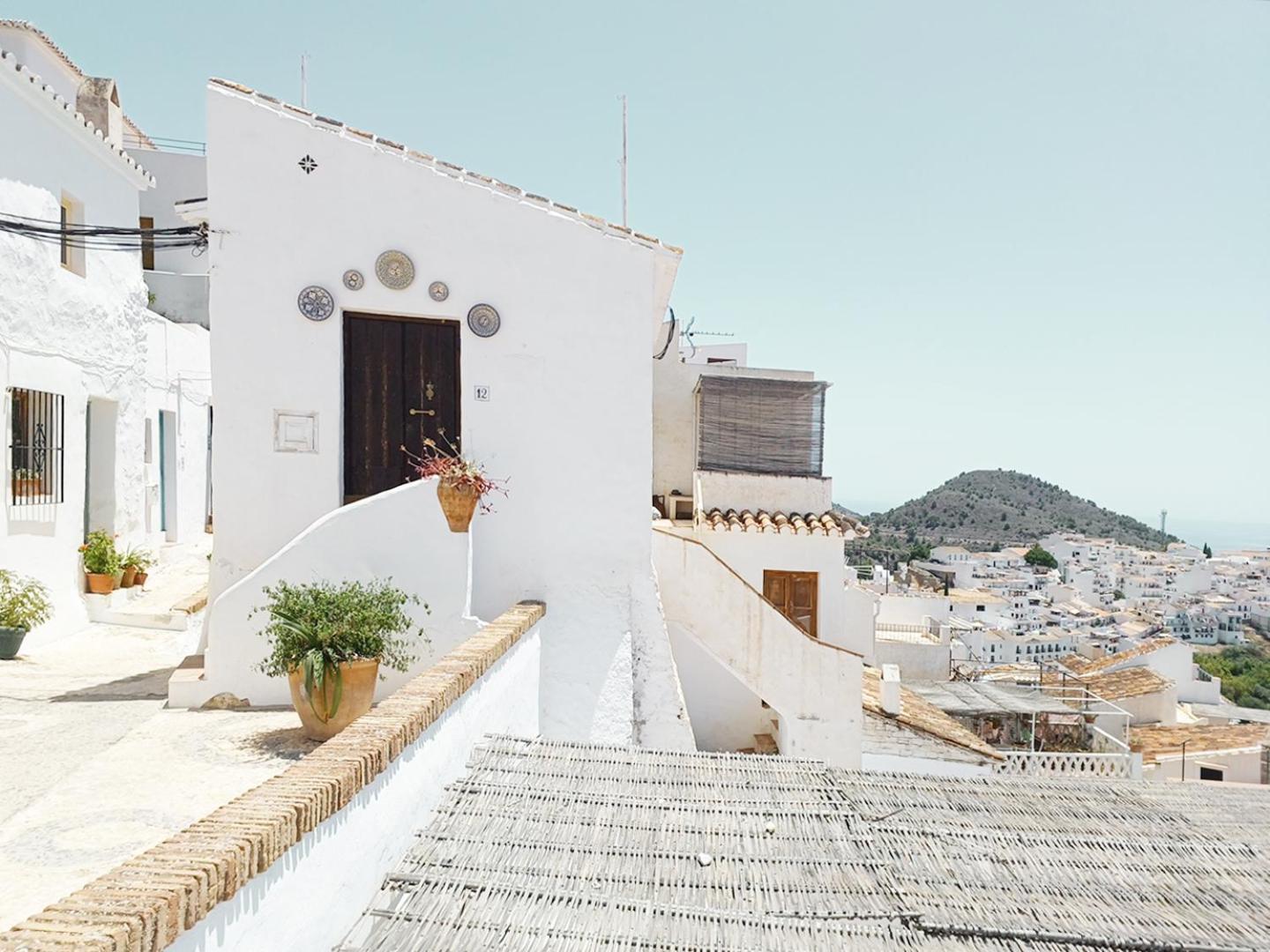 Las Pizarrillas: Tu Hogar En Este Blanco Pueblo Frigiliana Ngoại thất bức ảnh