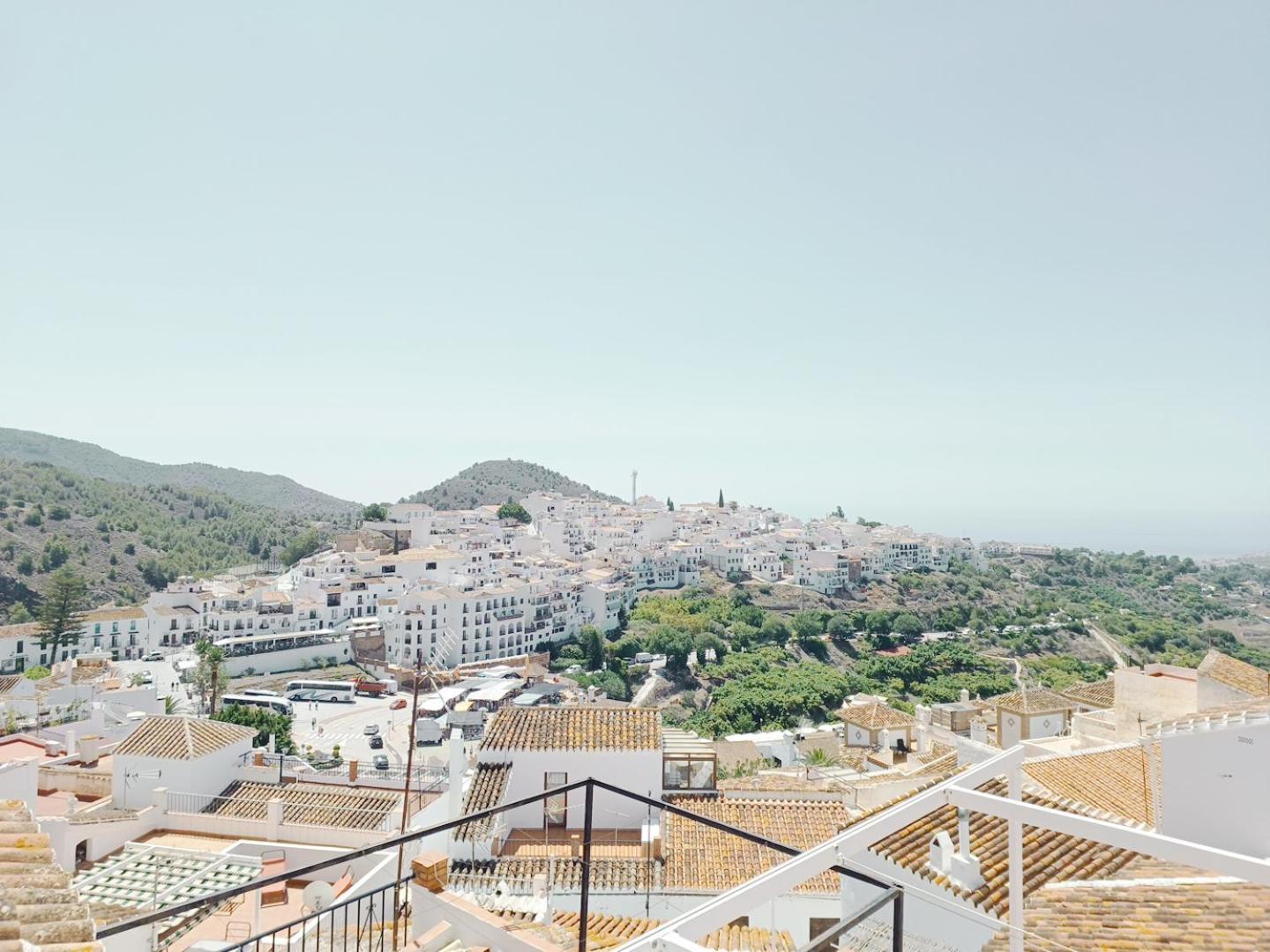 Las Pizarrillas: Tu Hogar En Este Blanco Pueblo Frigiliana Ngoại thất bức ảnh
