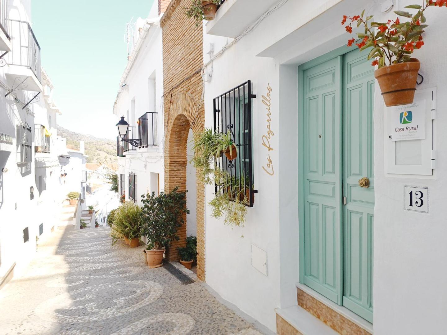 Las Pizarrillas: Tu Hogar En Este Blanco Pueblo Frigiliana Ngoại thất bức ảnh