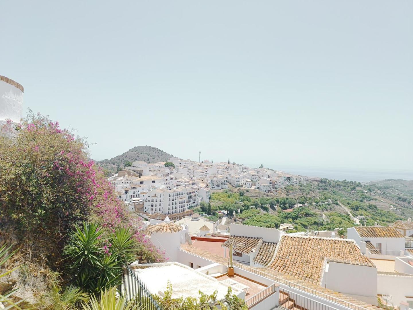 Las Pizarrillas: Tu Hogar En Este Blanco Pueblo Frigiliana Ngoại thất bức ảnh