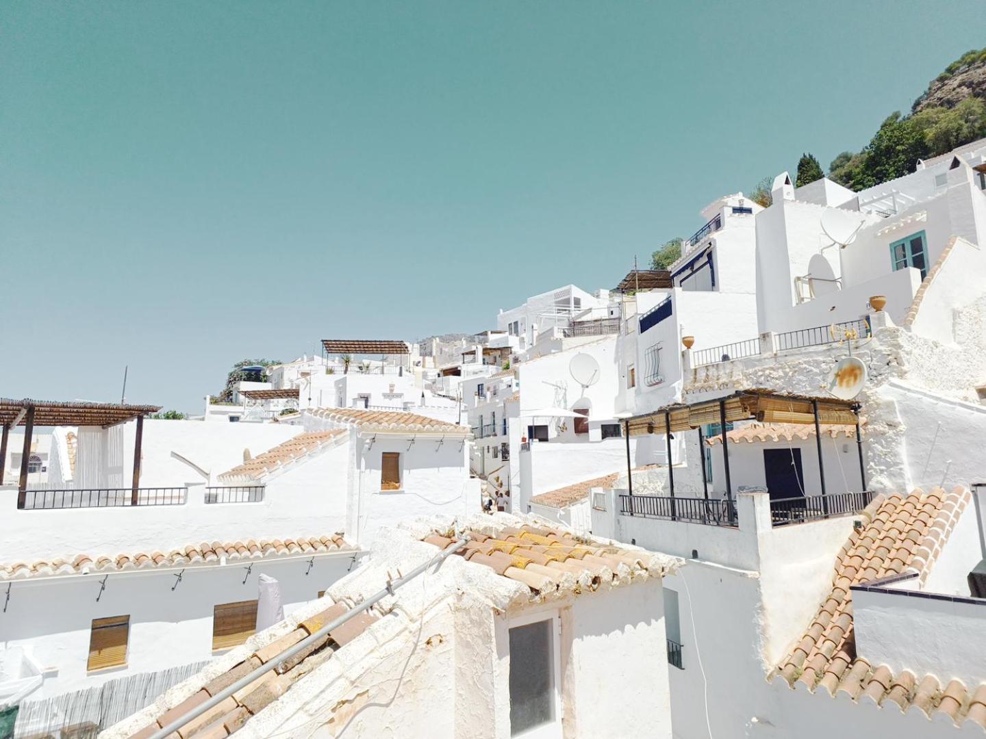 Las Pizarrillas: Tu Hogar En Este Blanco Pueblo Frigiliana Ngoại thất bức ảnh