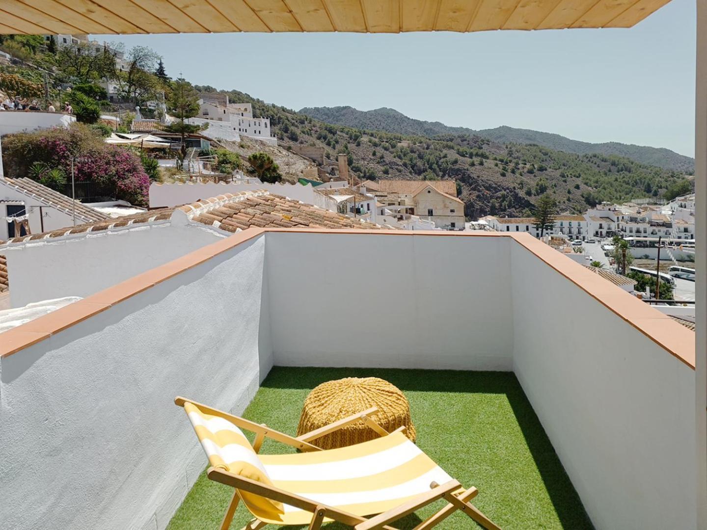 Las Pizarrillas: Tu Hogar En Este Blanco Pueblo Frigiliana Ngoại thất bức ảnh