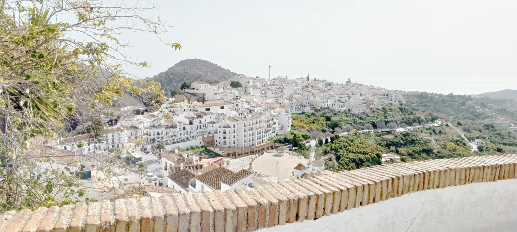 Las Pizarrillas: Tu Hogar En Este Blanco Pueblo Frigiliana Ngoại thất bức ảnh